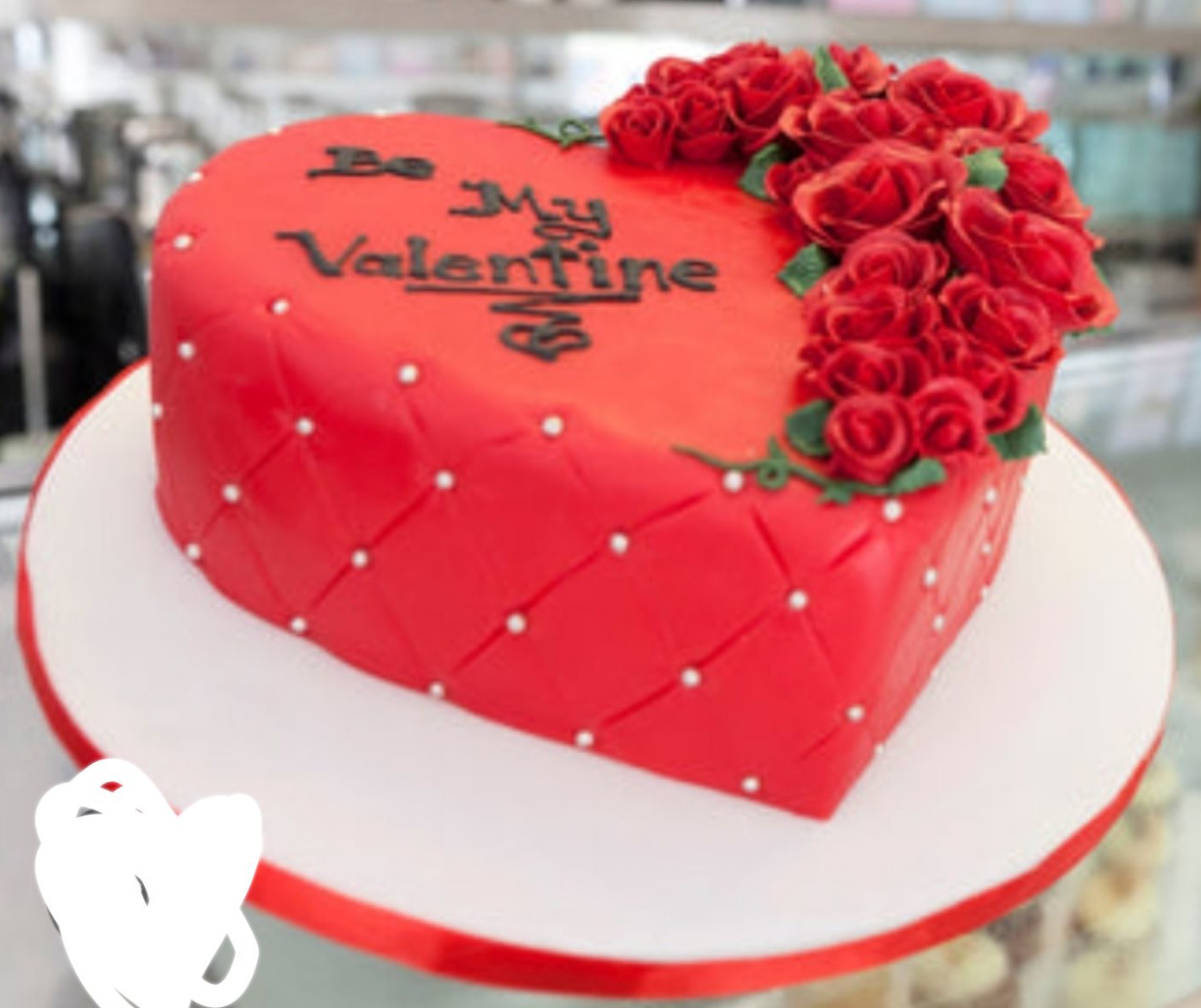 Classic Red Velvet Heart